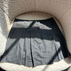 Primark Gray Skirt - Pleated Mini Skirt